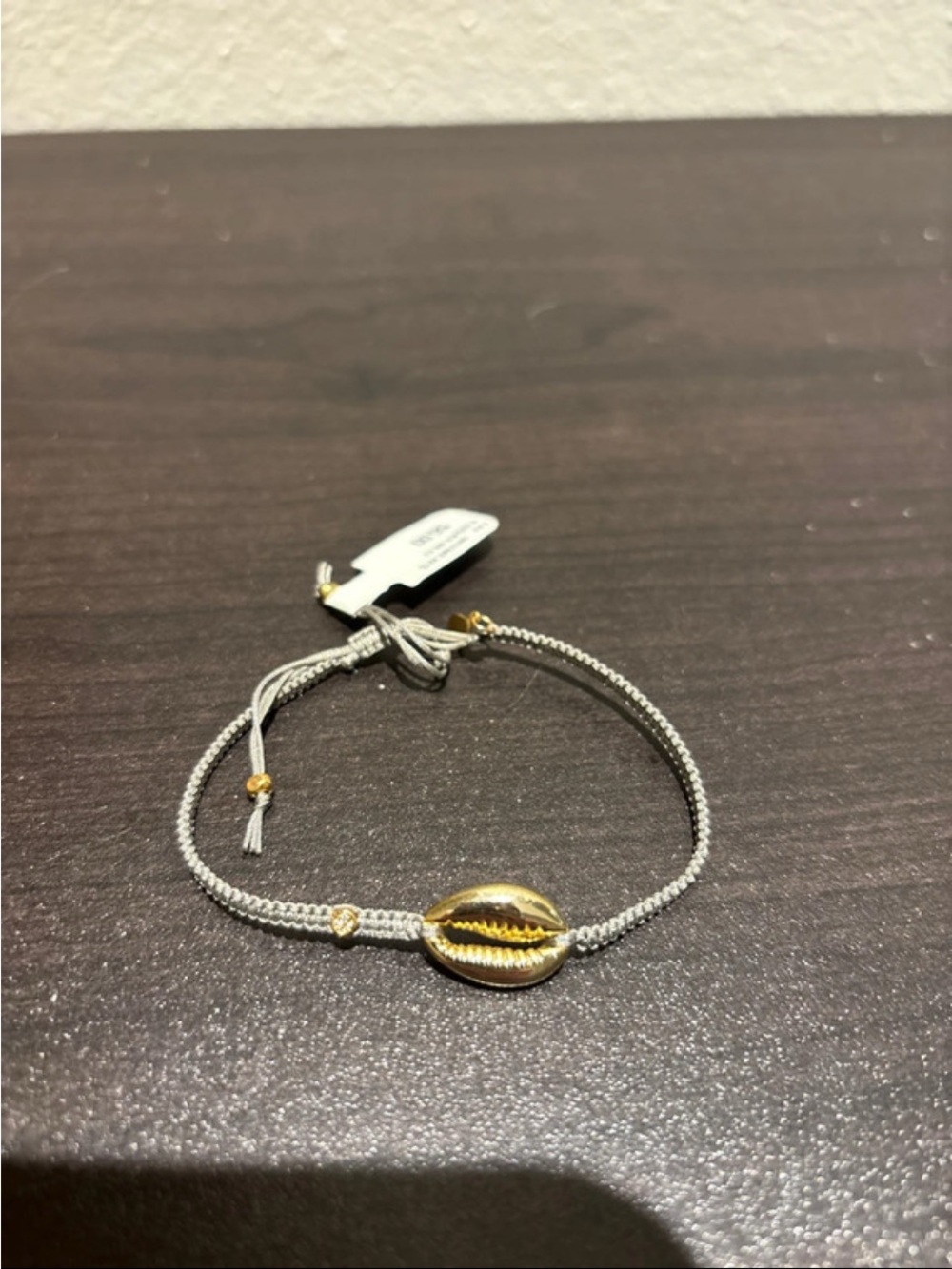 Tai Two-Tone Cowrie Shell Bracelet in Gold and Silver